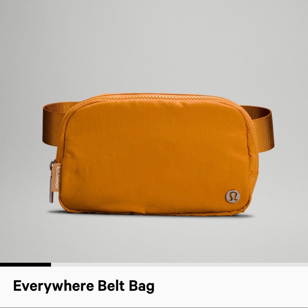 Autumn Orange Everywhere Belt Bag